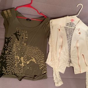 2 for 1 shirt and blazer